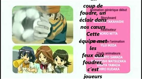 inazuma eleven ares générique parole